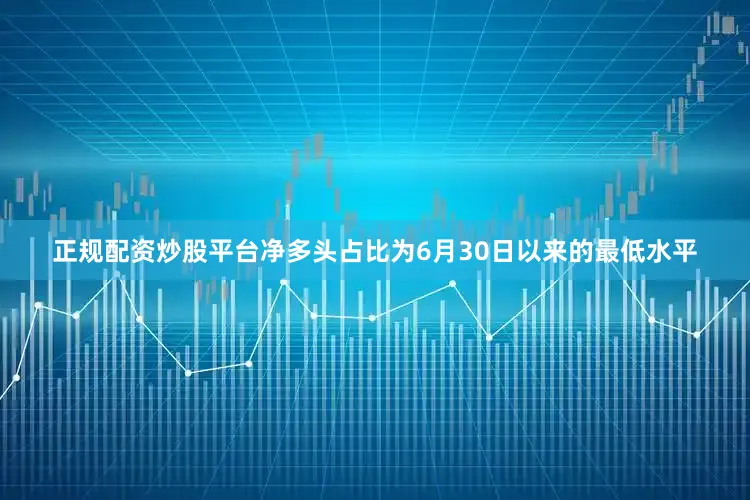 正规配资炒股平台净多头占比为6月30日以来的最低水平